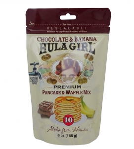 Hula Girl Chocolate and Banana Premium Pancake & Waffle Mix Hula Girl Chocolate and Banana Premium Pancake & Waffle Mix