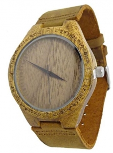 Kahala Wood Watch with Leather Band #24E (HGW-24AK45) Kahala Wood Watch with Leather Band #24E (HGW-24AK45)