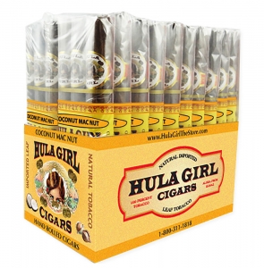 Hula Girl Coconut Mac Nut 3-Pack Box of 20