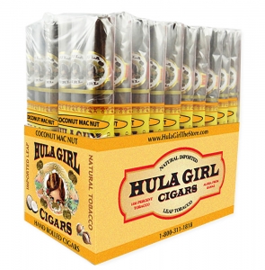 Hula Girl Coconut Mac Nut 3-Pack Box of 20 Hula Girl Coconut Mac Nut 3-Pack Box of 20