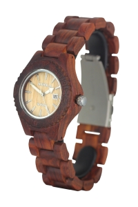 Wooden Watch Red Sandalwood Kahala 70R Wooden Watch Red Sandalwood Kahala 70R