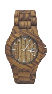 Kahala Handmade Wooden Watch Made with Zebra Wood Handmade Wooden Watch Made with Zebra Wood