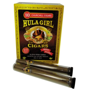 Hula Girl Cigar Churchill 10 in a Box