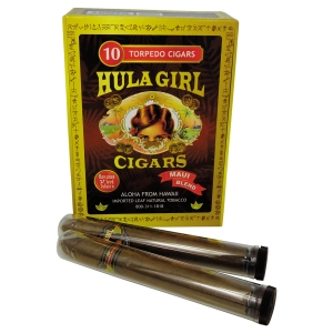 Hula Girl Cigar Torpedo 10 in a Box Hula Girl Cigar Torpedo 10 in a Box