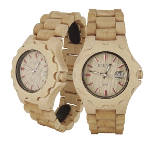 Wooden Watch Maple Wood Kahala 71 Wooden Watch Maple Wood Kahala 71