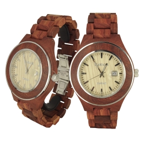 Wooden Watch Red Sandalwood Kahala 73 Wooden Watch Red Sandalwood Kahala 73