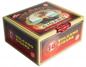 Vanilla Macadamia Nut Flavored Volcano Cigars Box of 18