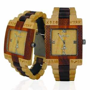 Kahala Handmade Watch Made with Maple and Acacia Koa Wood Handmade Wooden Watch Made with Maple and Acacia Koa Wood - Kahala Brand # 3