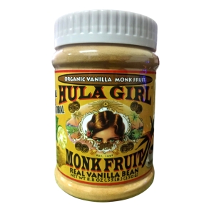 Hula Girl 100% Organic Monk Fruit Powder Extract with Vanilla Bean Pods Hula Girl 100% Organic Monk Fruit Powder Extract with Vanilla Bean Pods