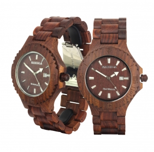 Wooden Watch Red Sandalwood Kahala 59 Wooden Watch Red Sandalwood Kahala 59
