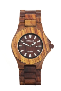 Wooden Watch Red Sandalwood Kahala 67 Wooden Watch Red Sandalwood Kahala 67