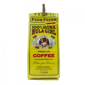 Hula Girl 100% Kona Ground Coffee 7oz Hula Girl 100% Kona Ground Coffee 7oz