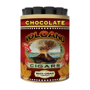 Tub of 15 Chocolate Macadamia Nut Volcano Flavored Cigars Tub of 15 Chocolate Macadamia Nut Volcano Flavored Cigars