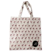 Eco Tote Bag Flamingo Pattern (White) Eco Tote Bag Flamingo Pattern (White)
