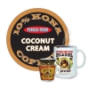 Hula Girl 10% Kona Blend Freeze Dried Instant Coffee "Coconut Cream" Jar with Handle (40g)