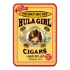 Hula Girl Coconut Mac Nut Small Cigar Tin with 8 Mini Cigars Hula Girl Coconut Mac Nut Small Cigar Tin with 8 Mini Cigars