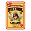 Hula Girl Honey Mac Nut Flavored Small Cigar Tin With 8 Mini Cigars