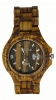 Handmade Wooden Watch Made with Natural Zebra Wood - Kahala Brand #1