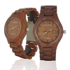 Handmade Wooden Watch Made with Red Sandalwood - Kahala Brand #52