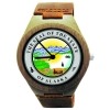 Handmade Wooden Watch Made with Natural Bamboo with State of Alaska Seal Kahala Wooden Watch Made with Natural Bamboo with State of Alaska Seal