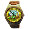 Wooden Watch Made of Natural Bamboo Wood with State of Idaho Seal Wooden Watch Made of Natural Bamboo Wood with State of Idaho Seal