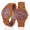 Kahala wood watch made with red sandalwood Handmade Hawaiian Style Red Sandalwood - Kahala Brand # 7