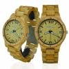 Handmade Wooden Watch Made with Zebra Wood - Kahala Brand # 8