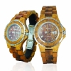 Handmade Wooden Watch Made with Acacia Koa Wood and Mango Wood Handmade Wooden Watch Made with Acacia Koa Wood and Mango Wood - Kahala Brand # 12-B