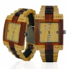 Kahala Handmade Watch Made with Maple and Acacia Koa Wood Handmade Wooden Watch Made with Maple and Acacia Koa Wood - Kahala Brand # 3