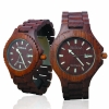 Handmade Wooden Watch Made with Red Sandalwood - Kahala Brand # 37