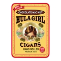 Hula Girl Chocolate Mac Nut Small Cigar Tin with 8 Mini Cigars