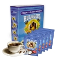 Hula Girl Coconut 10% Kona Drip Coffee Box of 5