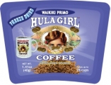 Hula Girl Waikiki Primo Hawaiian Freeze Dried Instant Coffee