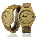 Handmade Wooden watch Made with Bamboo Wood - Kahala Brand # 29