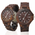 Handmade Wooden Watch Made with Red Sandalwood - Kahala # 9