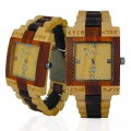 Handmade Wooden Watch Made with Maple and Acacia Koa Wood - Kahala Brand # 3
