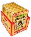Hula Girl Mango Mac Nut Small Cigar Box of 7 Tins with 8 Mini Cigars Each