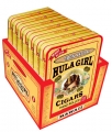 Hula Girl 100% Natural Small Cigar Box of 7 Tins with 8 Mini Cigars Each